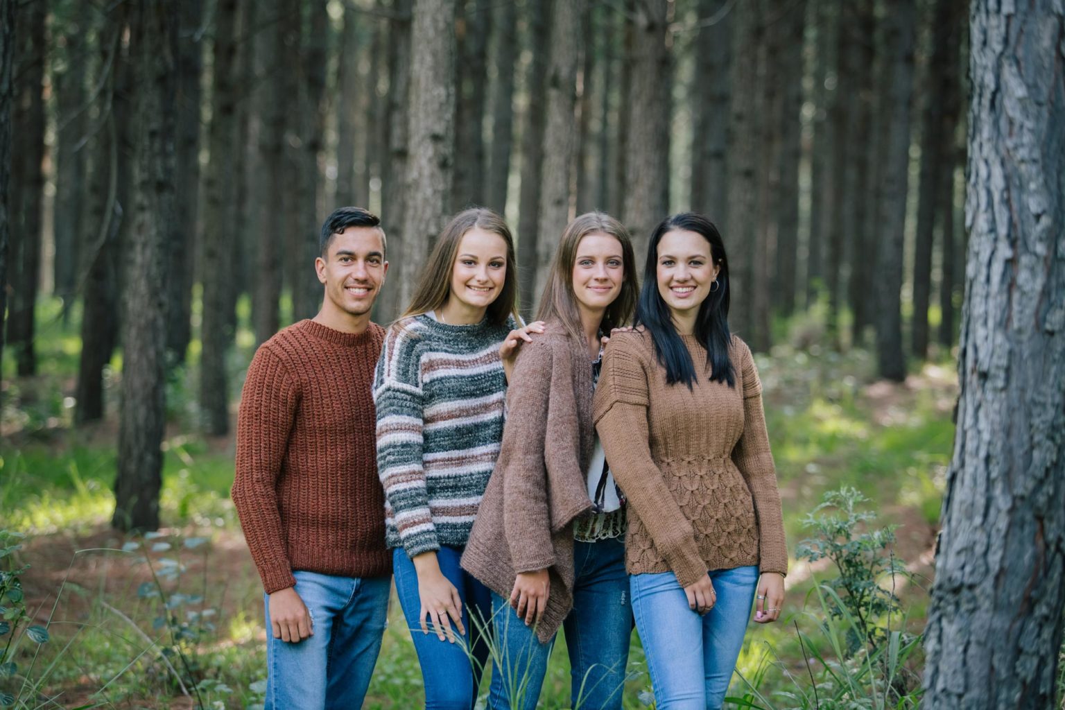 Colourful wool yarn display at Sew Much Better in Edenvale, Johannesburg